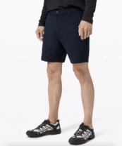 man in navy shorts